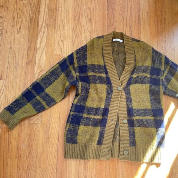 OAK + FORT Oversized Cardigan - Picture 1 of 3